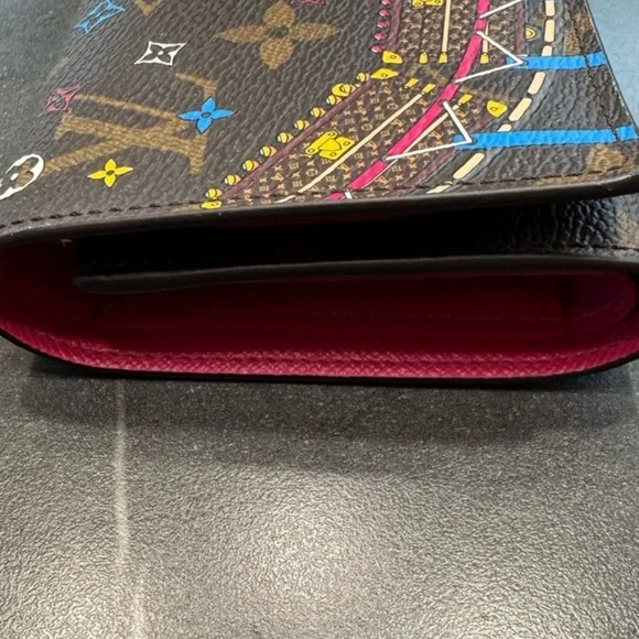 NIB LOUIS VUITTON Monogram Vivienne Portefeuille Victorine Wallet - Picture 4 of 12